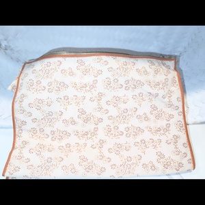 Dainty French cosmetic bag unused great shape